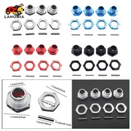 [LAHOMIA] 4Pcs RC Car Hex Wheel Hub Hex DIY SPPARE Parts Model Car Parts M17 RC Crawler