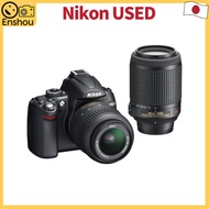 FromJapan[USED]Nikon Digital SLR Camera D5000 Double Zoom Kit D5000WZ