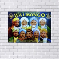 WALI SONGO/FOTO  WALI SONGO/BAHAN KAYU MDF UK 20X30CM