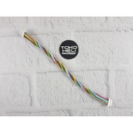 JST-SH : 1mm Spacing, 8 Pin Female/Female Silicone Wire Connector