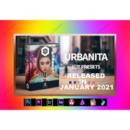Urbanita Creative LUT Presets Brand New Premium Product First Update and Releaed in January 2021