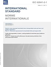 IEC 62841-2-1 Amd. 1 Ed. 1.0 b:2021, Amendment 1 to Electric motor-operated hand-held tools, transpo