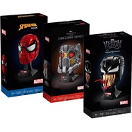 Superhero 76187 Dark Venom 76285 Spiderman Star Lord Helmet Bust 76251 Building Block Gift Male
