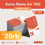 Print Business Cards 100 pcs Free Box | Business Card | BOX BOX