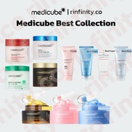 Medicube Best Collection: Toner Pad/ Capsule Cream/ Cleanser (Zero Pore/ Deep Vita C/ Red Succinic)