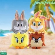 JENNIFERDZ Looney Tunes Bugs Plush Keychain, Looney Tunes Bugs Tweety Bird Lola Bunny Keychain, Plus