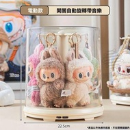 收納展示架 labubu展示盒 手辦泡泡瑪特透明收納盒 - 平行進口