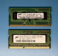 原廠Samsung & Micron 1GB DDR3 RAM 記憶體