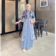 QOME - Bruklat Tunic Viona Tunic/ Trendy Tunic/ Tunic Blouse Muslimah Tunic Muslimah