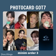 [UNOFFICIAL] PHOTOCARD GOT7 JAYB LIM JAEBEOM MARK TUAN JACKSON WANG PARK JINYOUNG YOUNGJAE BAM YUGYE