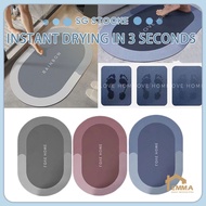 🔥SG Ready Stock🔥 Home Anti Slip Soft Mat Diatomite Mat Absorbent Mat Floor Mat Bath Mat Kitchen Mat Quick Dry