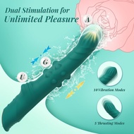 Retractable vibration massage stick female toys adult sex se伸缩震动按摩棒女性玩具成人情趣自强震器情趣用品女用性用品4.21
