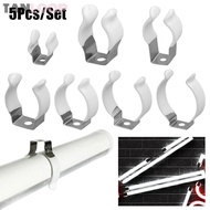TANLOOP 5Pcs Lamp Tube Clip, Base Tool With Rubber Protection Spring Terry Clip,  T3/T4/T5/T6/T7/T8/
