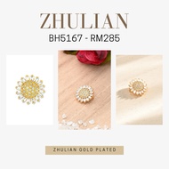 ZHULIAN [BH5167]  BROOCH ZHULIAN KERONGSANG ZHULIAN GOLD PLATED EMAS ZHULIAN