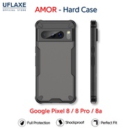 UFLAXE AMOR - For Google Pixel 8 / Pixel 8 Pro / Pixel 8A Case - Shockproof Matte Hard Case, Anti-Fi