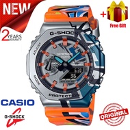 (ของแท้ 100%) นาฬิกา Casioคาสิโอ ขอ(รับประกัน 1 ปี) Casioนาฬิกาคาสิโอของแท้ G-SHOCK CMGประกันภัย 1 ปีรุ่น GM-2100SS-1นาฬิกาผู้ชาย