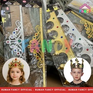 RATU Queen Crown Birthday Hat / Thick King Crown / Princess Crown / Birthday Crown / Crown Headband