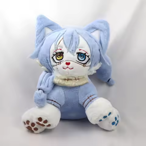 25cm Cute Mahito Cat Plush Toys Mahito Plush Soft Stuffed Pillow Birthday Gift