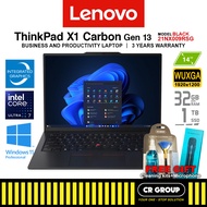 Lenovo ThinkPad X1 Carbon G13 Aura Edition - Core Ultra 7 - Intel Graphics - 32GB RAM - 1TB SSD (3Yr