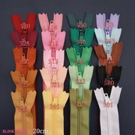 YKK 8 Inch Zipper Regular Head / YKK 8 Inch Zipper (1 dozen)