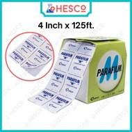 Parafilm M 1 Box Parafilem — 4" x 125ft, Nursery Grafting Tape, Sealing, Waterproof, Stretchable, Am