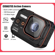 Action Camera 4K60FPS WiFi Anti-shake Action Camera With Remote Control Screen Waterproof Sport Came