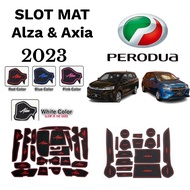 Perodua Axia 2023/ Alza 2022-2023 X & H / AV Spec Interior Slot Mat Car Accessories New Luminous ker