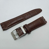 STRAP SWATCH IRONY CHRONO WATCHTALI SIZE 19MM SWATCH 19MM LEATHER WATCHTALI