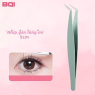 BQI blue pointed nose false eyelash tweezers