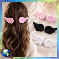 DSM Pair of Angel Wing Hair Clips Bangs Clips Angel Wing Hair Clips Cute Lightweight Hair Fashion Ac