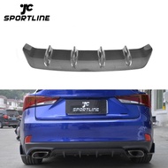Carbon Fiber IS300 Rear Bumper Lip for LEXUS IS350 F Sport Base Sedan 4-Door 17-18