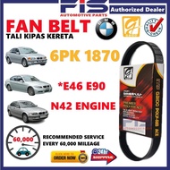 FIS Gaido Fan Belt BMW E46 E90 N42 Air Cond Alternator Power Steering Belt 6PK1870 Tali Kipas Kereta