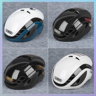 Aubte Abus Outdoor Cycling Helmet One Piece Helmet Aero Road Mountain Bike Helmet Aerodynamics Adjustable Strap Helmet