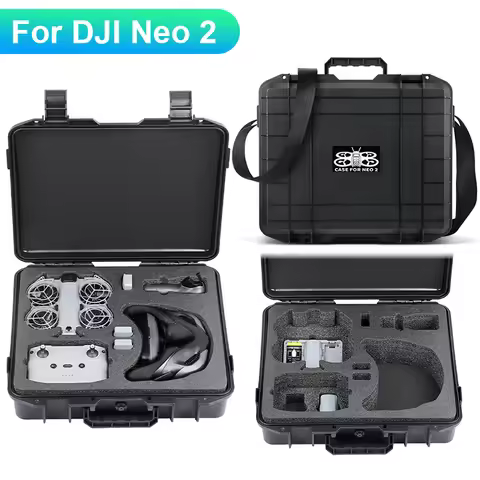 Explosion-proof Box for DJI Neo 2 Case Hard Carrying Case Controller RC N3 Bag for DJI Goggles N3 Dr
