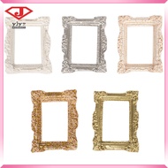 5 Pcs Home Decor Mini Frames Tiny Vintage Picture Retro Resin Miniature House Accessories 4.80X3.60X