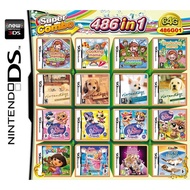 486 Games in 1 Video Game Cartridge for Original Nintendo NDS NDSL NDSI NDSiLL/XL 2DSLL/XL 2DS 3DS 3