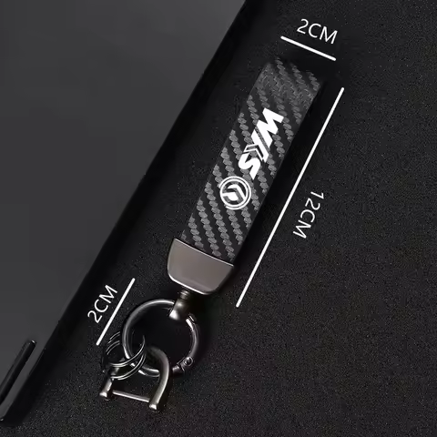 Deluxe Leather Motorcycle Keyring Keychain Lanyard Gift for SYM Jet X 14 Joymax Z 250 Z300 125I Adx