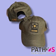 Pathos Canvas Baseball Cap Us army