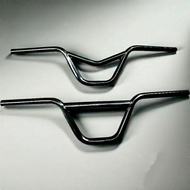 (M 3 FINGER BMX Handlebar) 20 BMX Bike Handlebar Model M Three Finger Steel Black Iron Blg Handle Ba