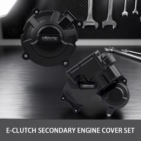 Gbracing For HONDA CBR650R & CB650R 2024-2025 E-CLUTCH Secondary Engine Cover SET Secondary E-Clutch