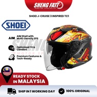 Shoei J Cruise 3 INSPIRED TC-1 Shoei Open Face Motorcycle Helmet J-CRUISE 3  100% Original SHENGFATT