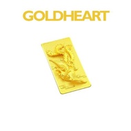 Goldheart 999 Gold 100G Phoenix Gold Bar