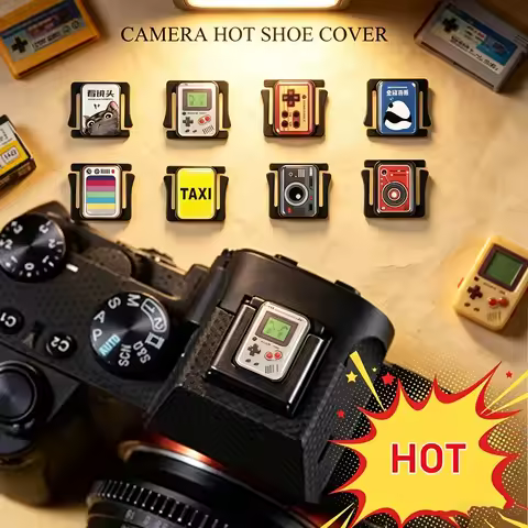 Shoe Protector Hot Shoe Cover Cute Dust Protector for Canon R50 Sony ZV-E10 II Fuji XT50 X-T30 II X1