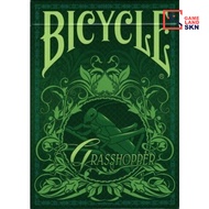 Grasshopper Dark (Jade) Playing Cards