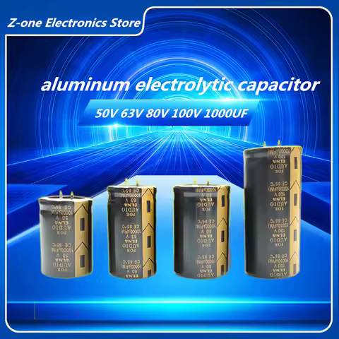 2PCS ELNA original50V 63V 80V 100V 10000UF power amplifier filter audio new electrolytic capacitor 3