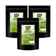 Sp Sports Isp Plant-Based Protein Shake Isolated Soy Protein Flavorless 1.2kg X 3 Units