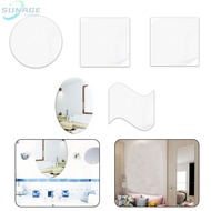 Square Mirror Wall Sticker with Good Reflective Effect Perfect for Dining Room
