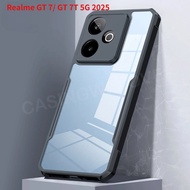 Realme GT7  2025 Acrylic Clear Phone Case For Realme GT7 GT 7  GT 7T  GT7T 7 Pro 4G 5G Phone Camera 