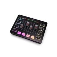 FIFINE Gaming Audio Mixer Audio Interface PS5/PS4 Gaming Audio Mixer For