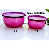 Tupperware Table collection crystal bowl